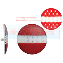 LED Autolamps EU140TRM 12v/24v Low Profile Round Rear European Style LED Combination Stop/Tail/Reverse Trailer Lamp/Light